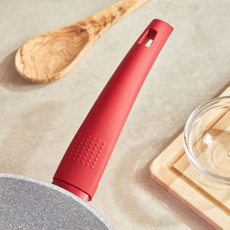 SATOSHI Верден Сотейник литой d=28см, антипригарное покрытие мрамор, индукция