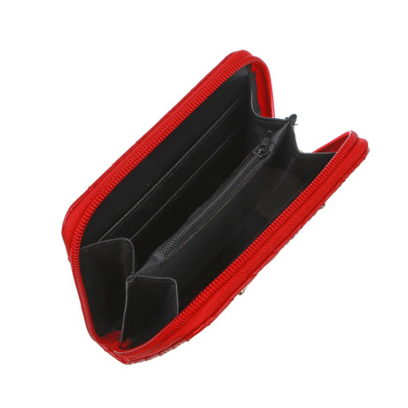 ЮL Кошелек с отд. для карт, купюр, монет, ПУ, 12,5х9,5см, 3 цвета, КЖ23-14