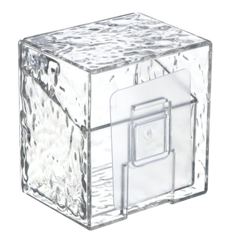 ЮНИLOOK Полка косметическая настенная, 9х8,5х6,5см, PS, прозрачный, ВЗ24-39