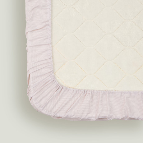 PROVANCE Фрэя Простыня на резинке 140х200х20см, 100% хлопок, поплин, серый