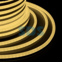 Гибкий неон  LED SMD 8х16 мм, односторонний тепл. бел. 120 LED/м, 20 м Neon Night 131-008