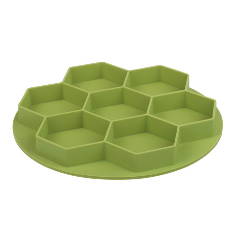 VETTA Форма для выпечки с крышкой для котлет, сырников, оладий 23см, силикон, 3 цвета