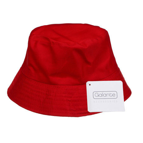 GALANTE Панама с цветным подкладом, р.56-58, 100% полиэстер, красный, ВЛ25-09, #2