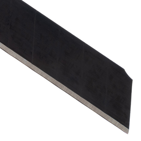 Лезвия, 18 мм, сталь SK4 - 0,5 мм, супер острые, 5 штук Denzel