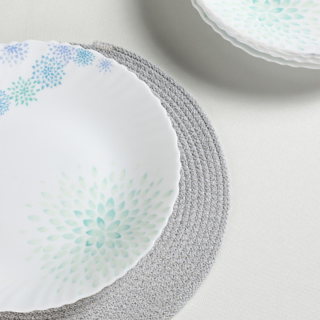 MILLIMI Асиано Набор столовой посуды 19 пр., опаловое стекло