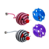 VETTA Игрушка для домашних животных, набор 4 шт, нейлон, пластмасса