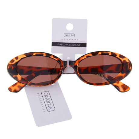 GALANTE Очки солнцезащитные, пластик, 140x34мм, 2 цвета