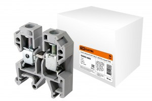 TDM зажим наборный ЗНИ-10мм2 (JXB70А) серый (фаза) (30!) SQ0803-0005