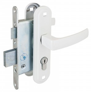 Д-град Зенит ЗВ4-3.05 белый Замок врезной с/руч (15)