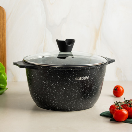 SATOSHI Монфор Казан 24х13,0см, 4,8л, литой алюминий, индукция