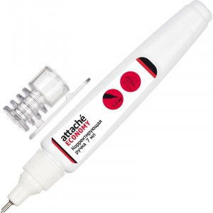 Корректирующая ручка 7мл Attache Economy, металлический наконечник 702956