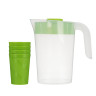 Набор посуды: кувшин 2л Practic с крышкой + стаканы 4шт 0,25л, пластик