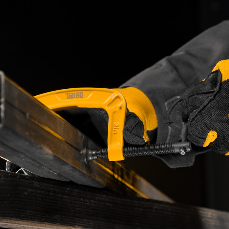 Струбцина G-образная, усиленная, 50 мм Denzel