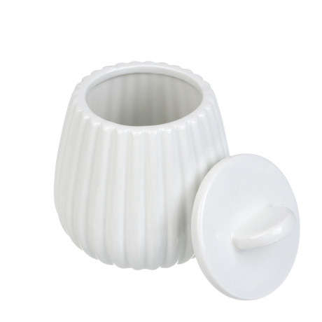 Шкатулка для украшений с крышкой, 8,5x8,5x11 см, доломит