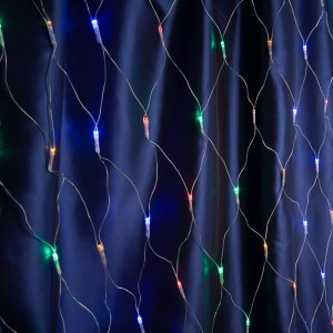 Feron Гирлянда-сеть 360LED 3*2,7м, мульти 18w 230V прозр.шн. 3м, IP20, соед. 3 гирл., 8 режимов CL31