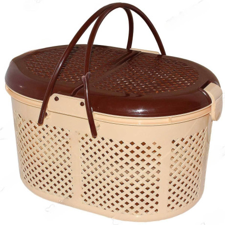 Корзина для пикника овальная МилихПластик (10)