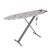 VETTA Доска гладильная 122х40х90см, металл, подставка под утюг с термоустойчивыми вст, удл.1,6м Н10