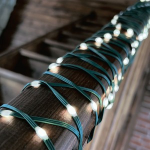 Гирлянда-нить св/д "Полоса" 10м 100 LED провод зелен ULD-S1000-100/DGA WHITE IP20 DEW BAND Uniel