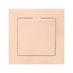 EKF Валенсия выкл. СУ 1 кл. 10А кремовый Al/Cu (корпус PC) EWV10-021-20