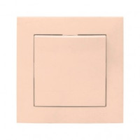 EKF Валенсия выкл. СУ 1 кл. 10А кремовый Al/Cu (корпус PC) EWV10-021-20