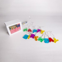 Гирлянда светодиодная &quot;Happy Birthday 2&quot; 13LED, тепл. белый, 1,8м, 2xАА, Funray