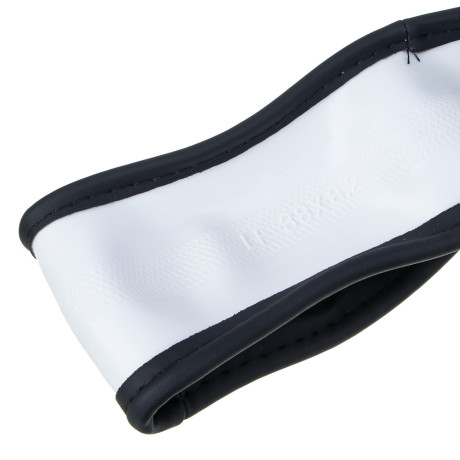 ЕРМАК Оплетка руля, вставка светлое дерево, черный (М), полиуретан(PU)