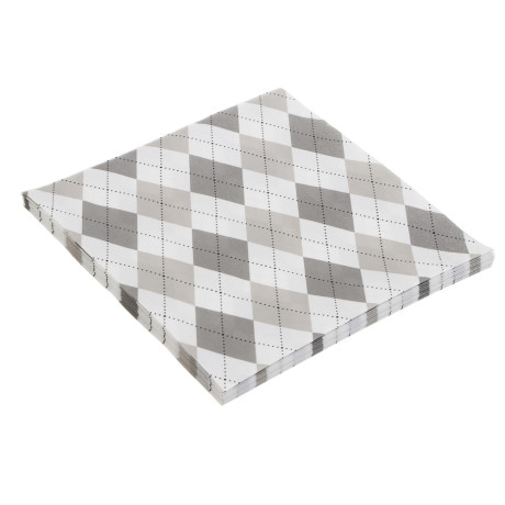 Набор салфеток бумажных, 33x33 см, 12 шт, диз.1