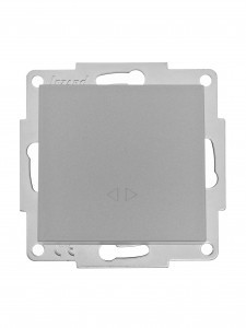 Lezard VESNA мех. выкл. СУ 1 кл. 10А (промеж.) платина (корп. ABS)  742-3588-107