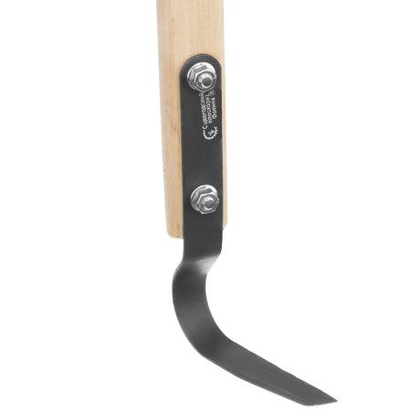 Плоскорез "Фокина" малый, 120 х 875 мм, деревянный черенок, Судогда,