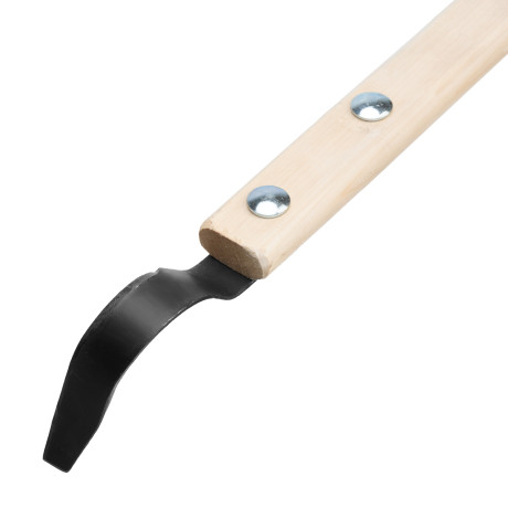 Плоскорез "Фокина" малый, 120 х 875 мм, деревянный черенок, Судогда,