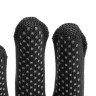 Перчатки Нейлон, ПВХ точка, 13 класс, черные, XL