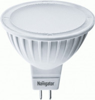 Navigator MR16 GU5.3 220V 7W(480lm) 3000K 2K матов. 50x50 пластик NLL-MR16-7-230-3K-GU5.3 94244