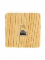 Lezard VIOLA роз. ОУ 1 мест. телеф. евро белёный дуб (корп. ABS) 751-5200-137