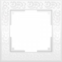 &quot;Werkel рамка СУ 1 мест. Floсk (белый) (WL05-Frame-01-white a028962)W0012301 a050808
