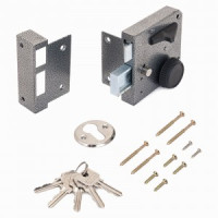 АЛЛЮР ЗН3А (П)  с защелкой  1 риг. Аналог Пенза ЗН3А-1 Замок накладной НОВИНКА (20)