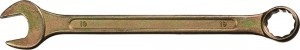 "Ключ комб. гаечный DEXX, жел. цинк, 19 мм zu27017-19