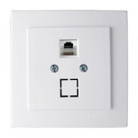 Nilson TOURAN  роз. компьют. СУ 1 мест. бел. (RJ45, кат. 6е) 24111045