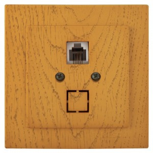 Nilson TOURAN  роз. телеф. СУ 1 мест. дуб новый (RJ11) 24251040