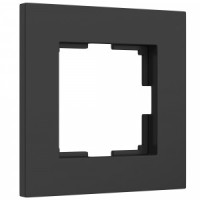 Werkel рамка СУ 1 мест. Slab (черн. матов, поликарб.) W0012908 a062799