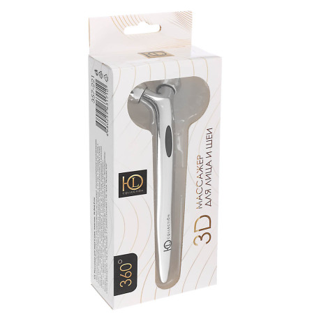 Массажер для лица и шеи тм ЮL, пластик, 14,5x4,5см