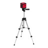 Лазерный уровень XQB RED Pro SET, 10 м, красный луч, батарейки, штатив MTX