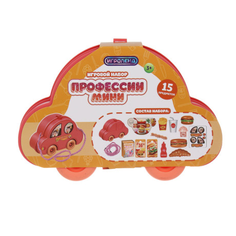 ИГРОЛЕНД Игровой набор профессии, мини, ABS, 4 дизайна