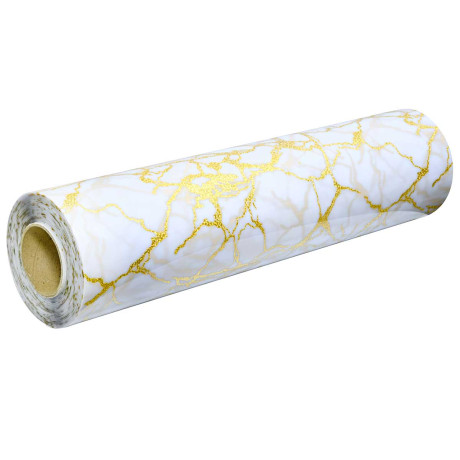 Клеенка Прозрачная 0,65мм*0,6*20м MB-36G С РИСУНКОМ