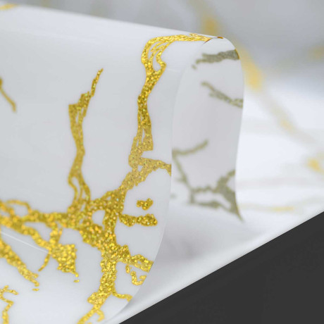 Клеенка Прозрачная 0,65мм*0,6*20м MB-36G С РИСУНКОМ