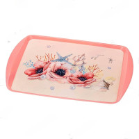 Поднос с рисунком Маки М1112 (30)