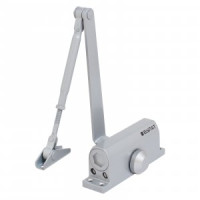 Доводчик дверной , морозостойкий БУЛАТ ULTIMATE ДД-60 A-S (25-80кг) серебро(10)