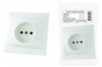 TDM Таймыр роз. 1 мест. 10А бел. (пром.упак) SQ1814-0511