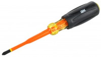 IEK ARMA2L 5 Отвертка диэлектрическая крест. SLIM PH2х100 Т3, до 1000В A2L5-SC31-T3-PH-20-100