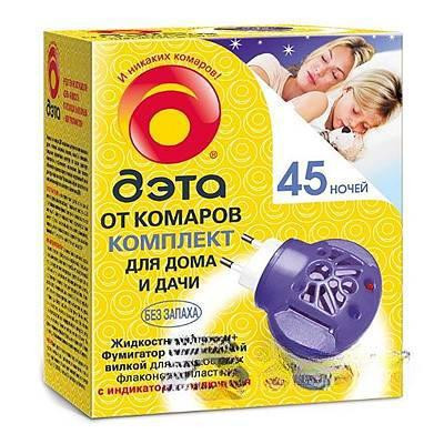 Антикомариная комплект (фумигатор + жидкость 30 мл.) Дэта