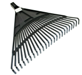 Грабли веерные пластиковые 24-зуб. 610х540мм (Полипласт)